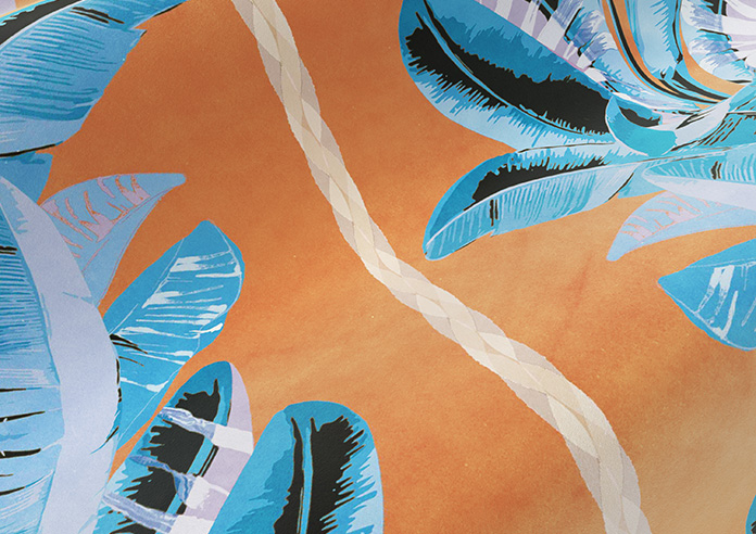 Miami, Blue - Twist&Fit Roman Blind - Image 4